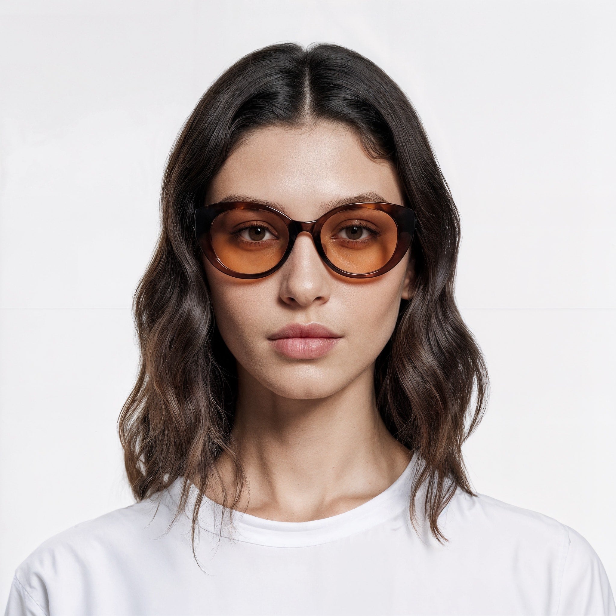 Oval Frame Sunglasses-3