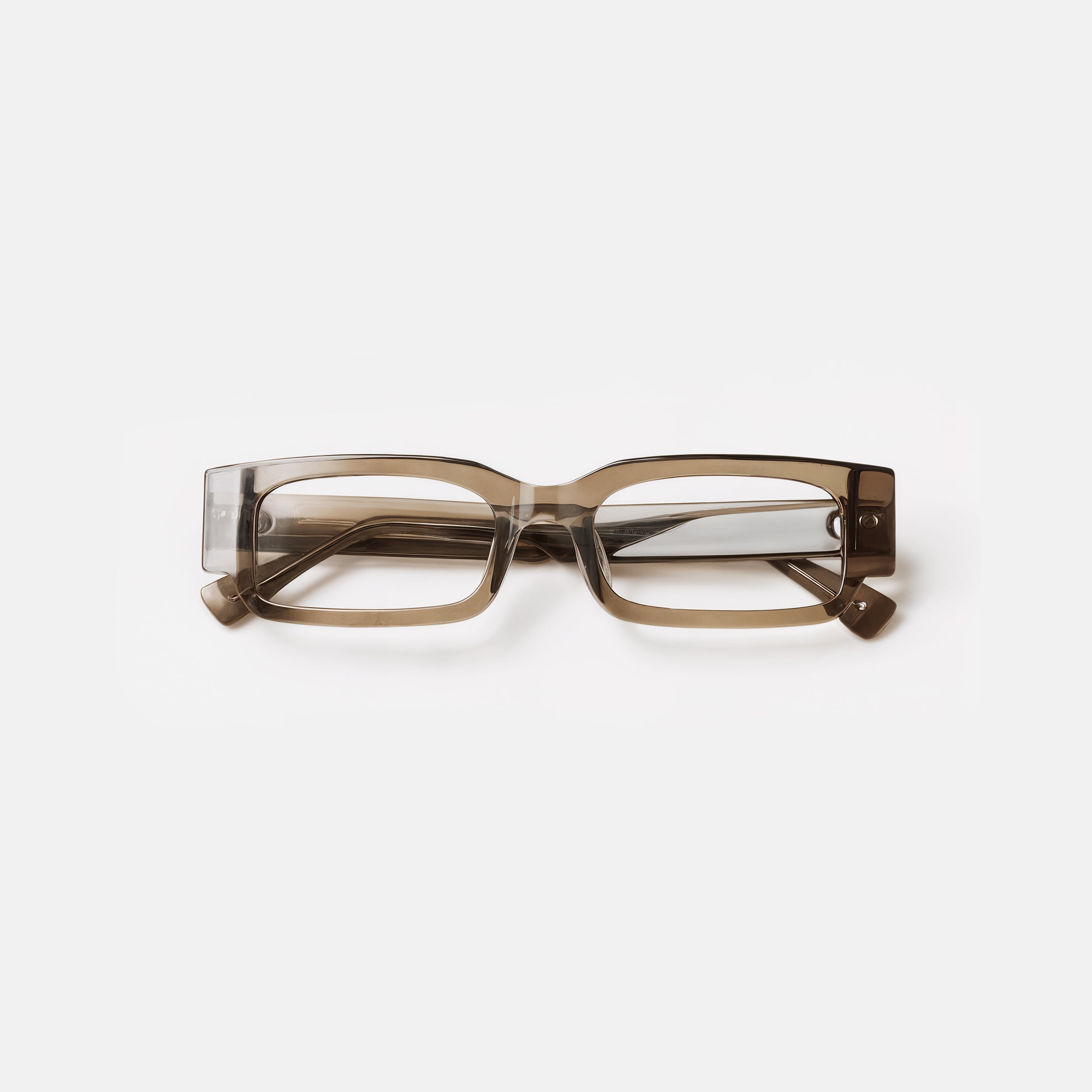 Brille mit rechteckigem Rahmen-1