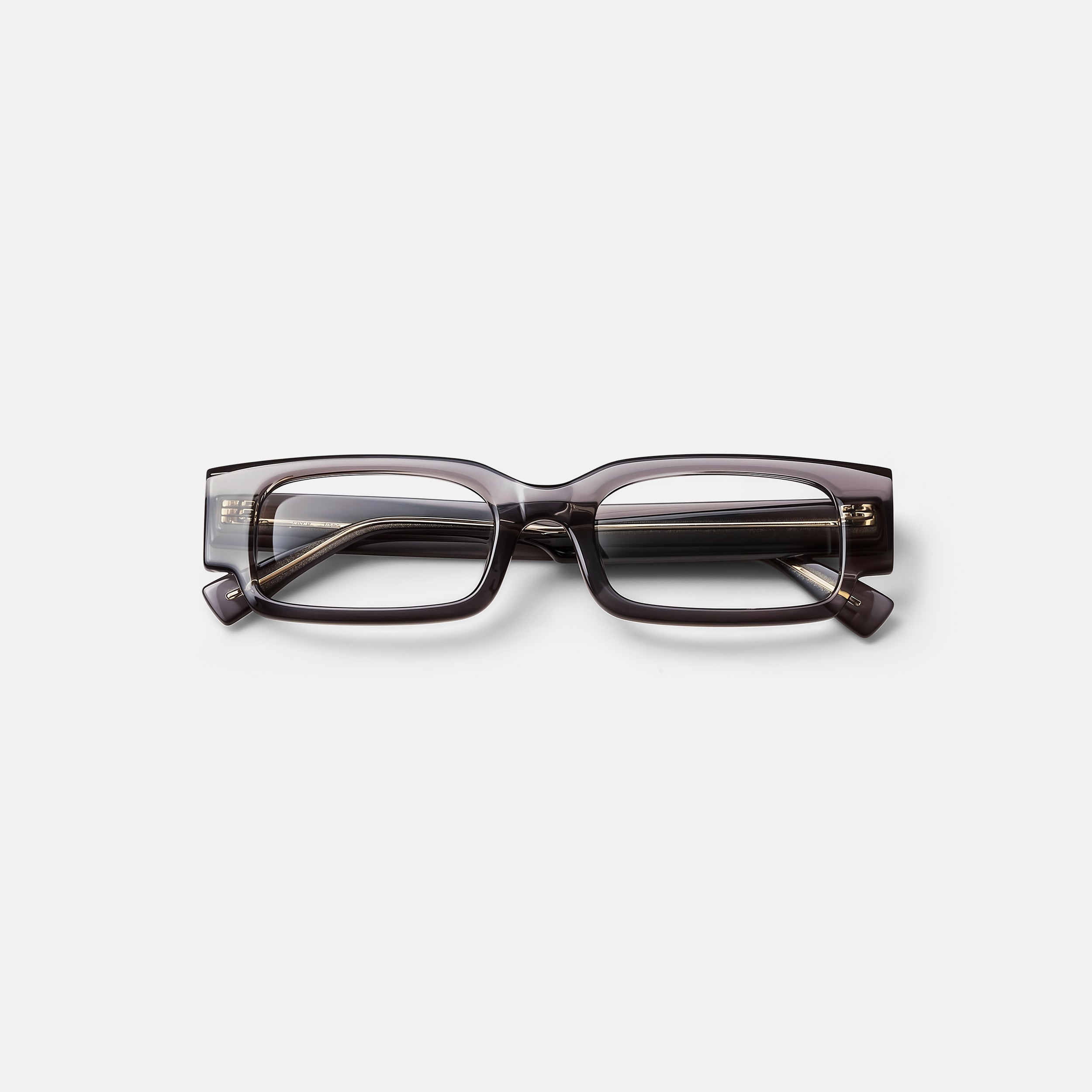Brille mit rechteckigem Rahmen-3