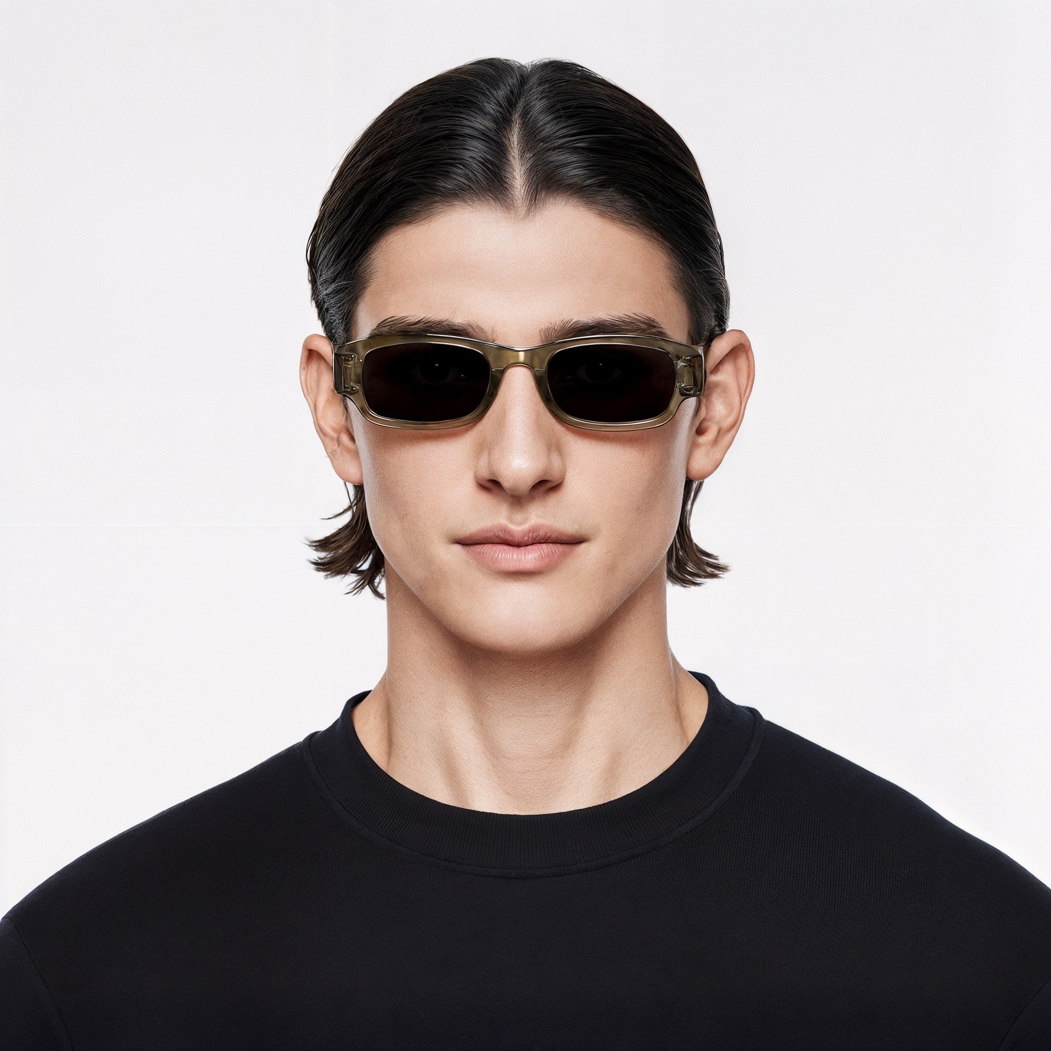 Rectangular Frame Sunglasses-6